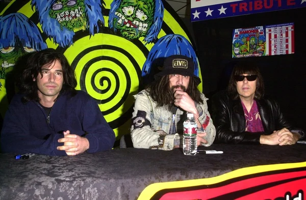Pete Yorn, Rob Zombie e Johnny Ramone — Fotografia de Stock
