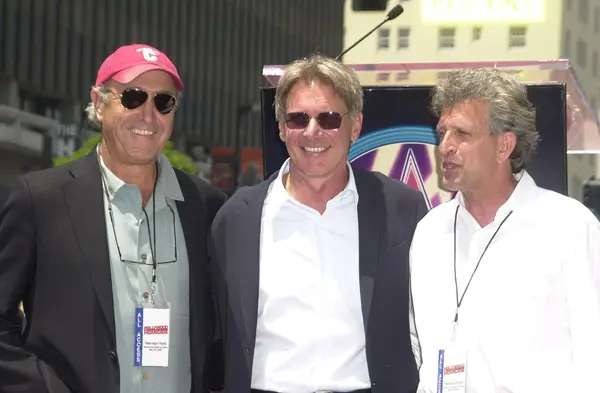 Ron shelton, harrison ford und joe roth — Stockfoto