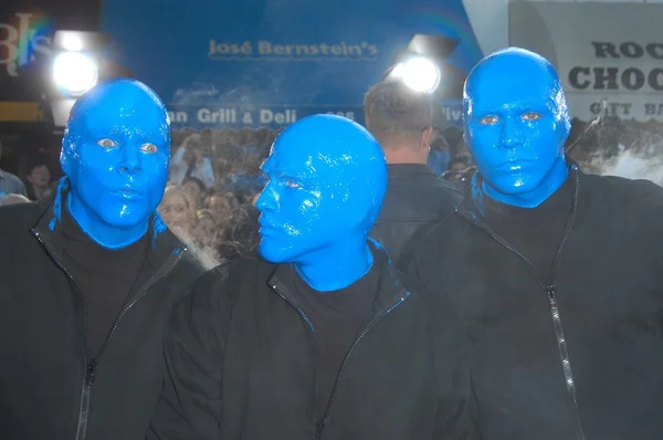 Grupo homem azul — Fotografia de Stock