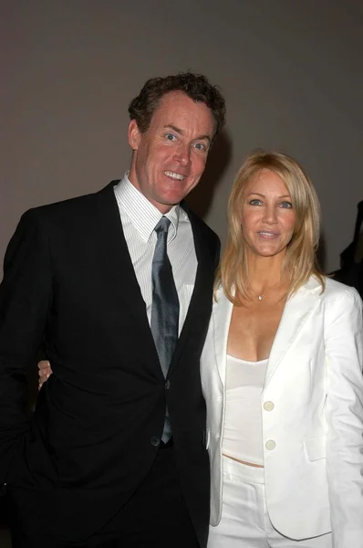 John C. McGinley and Heather Locklear — Stock Photo, Image