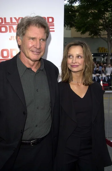 Harrison Ford and Calista Flockhart — Stock Photo, Image