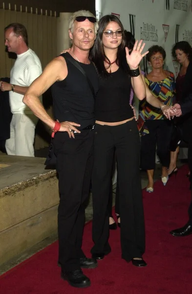 Michael Des Barres en Jodi Lyn O'Keefe — Stockfoto
