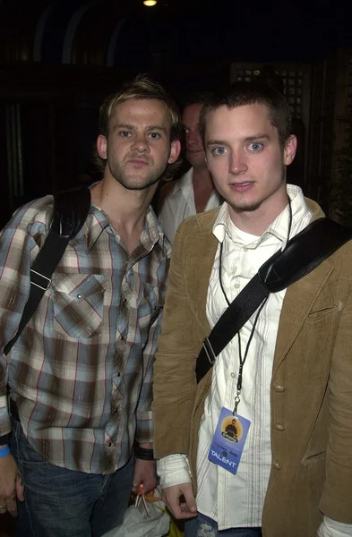 Dominic Monaghan and Elijah Wood — Stock Photo, Image