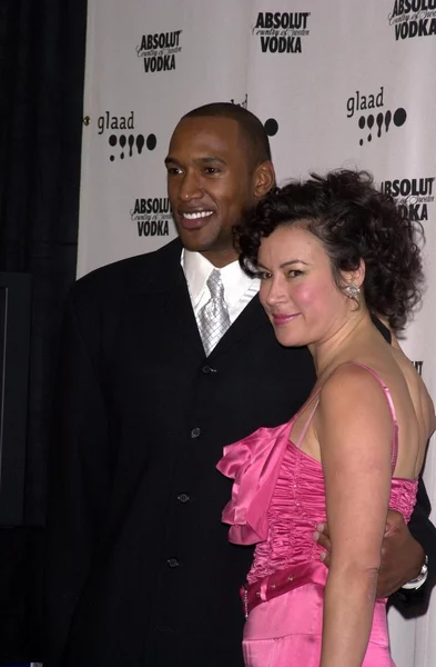 Henry simmons ve jennifer tilly — Stok fotoğraf