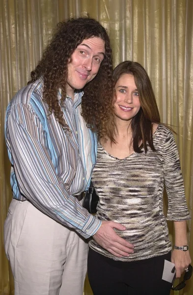 Weird al yankovic ve eşi suzanne — Stok fotoğraf