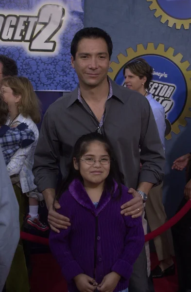 Victor Benitez e figlia — Foto Stock