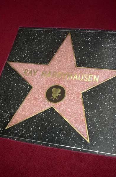 Ray Harryhausen's star — Stock Photo, Image