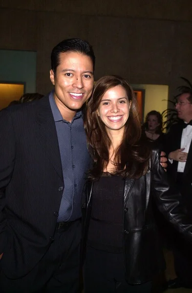Yancey Arias and wife Anna — Stock Photo, Image