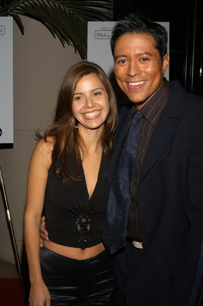 Yancy Arias and wife Anna — Stock Photo, Image