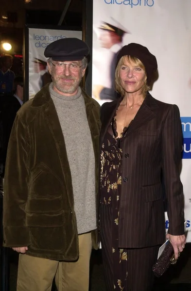 Steven Spielberg and Kate Capshaw — Stock Photo, Image
