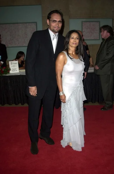 Jimmy smits och wanda de jesus — Stockfoto