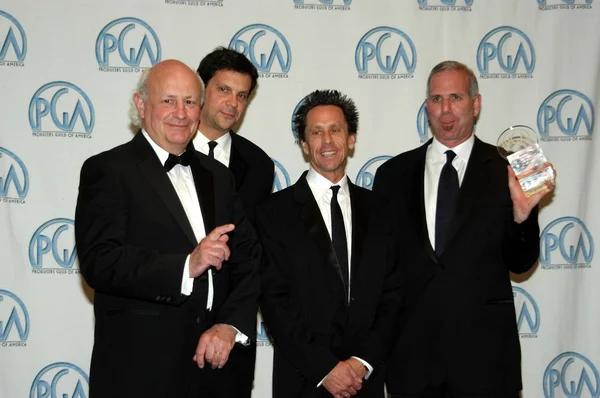 Cyrus Yavneh, Tony Krantz, Brian Grazer, Joel Surnow — Stockfoto