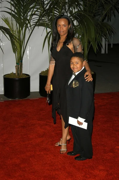 Emmanuel Lewis and date — Stock Photo, Image