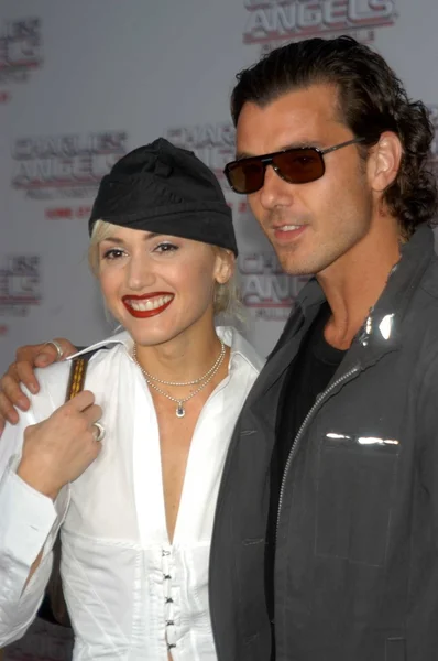 Gavin Rossdale and Gwen Stefani — Stock Photo, Image