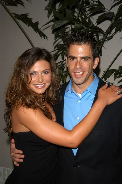 Cerina vincent und eli roth — Stockfoto