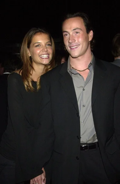 Katie holmes i chris klein — Zdjęcie stockowe