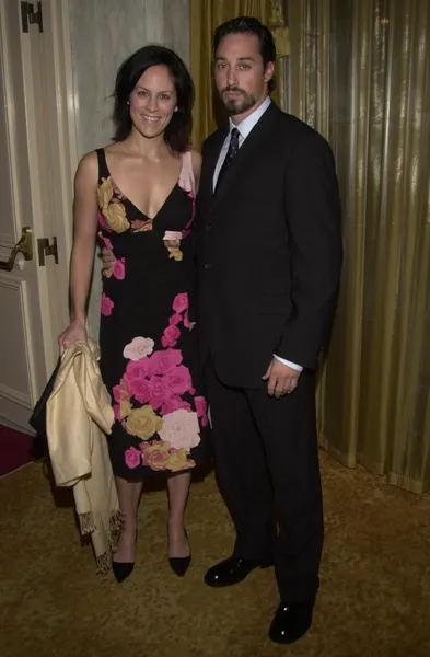 Annabeth Gish and Wade Allen — Stock Photo, Image