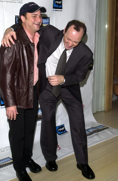 Kevin Pollak and Kevin Spacey — Stock Photo, Image