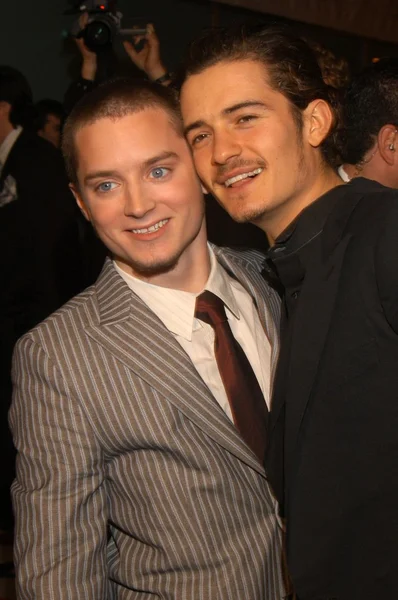 Elijah Wood e Orlando Bloom — Fotografia de Stock