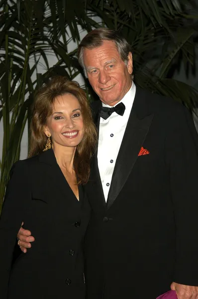 Susan Lucci y su marido Helmut — Foto de Stock