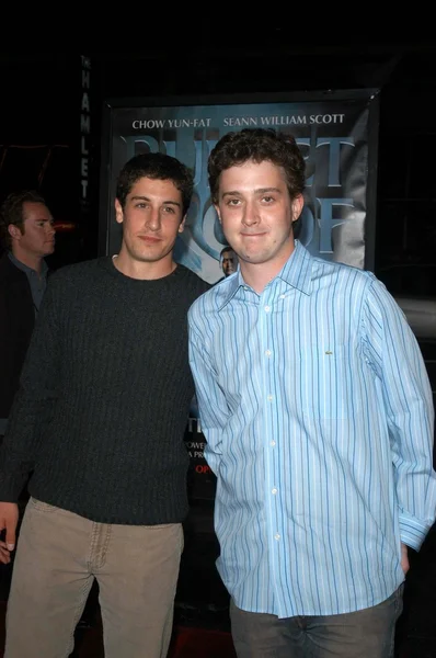 Jason biggs och eddie kaye thomas — Stockfoto