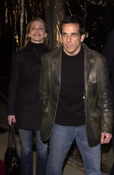 Christine Taylor y Ben Stiller — Foto de Stock