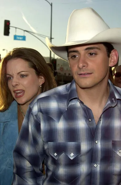 Brad Paisley and wife Kimberley Williams — Stock Photo, Image