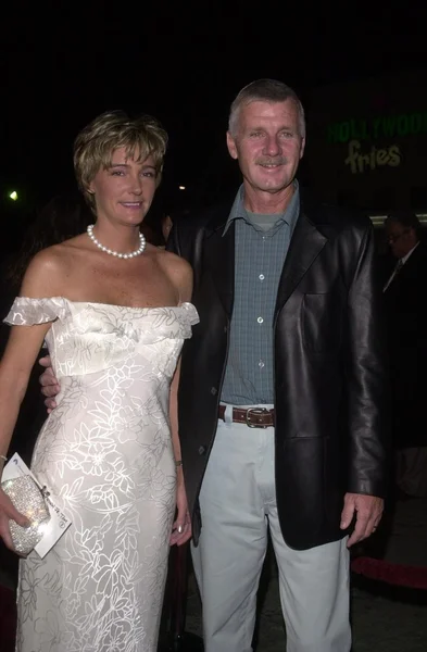 Tom brązowy i żona deborah — Zdjęcie stockowe