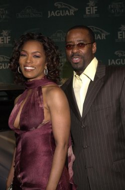 Angela bassett ve koca courtney b. vance
