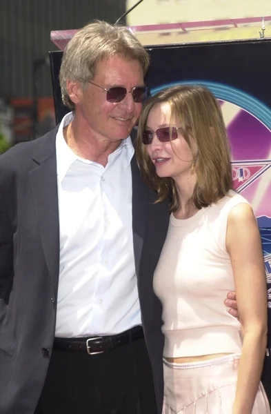 Harrison Ford y Calista Flockhart — Foto de Stock