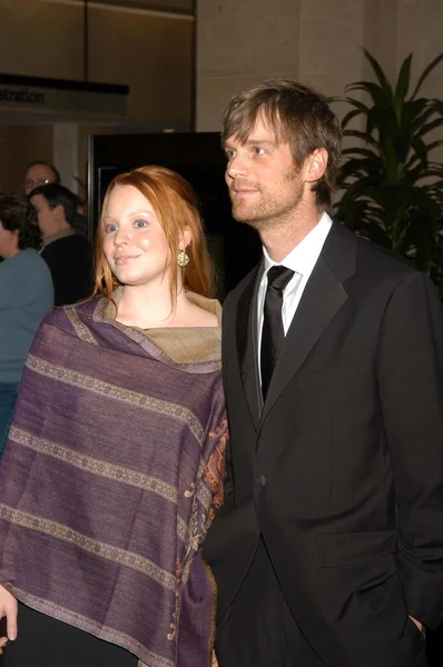Lauren Ambrose and Peter Krause — Stock Photo, Image