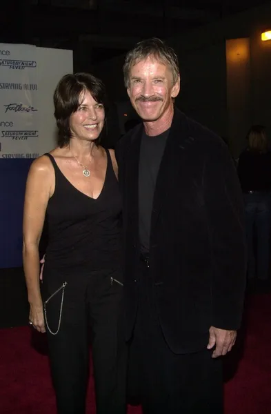 Scott Glenn and wife Carol Schwartz — Stock Photo, Image