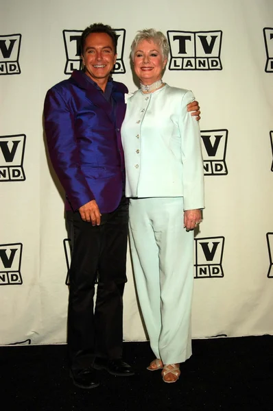 David Cassidy y Shirley Jones — Foto de Stock