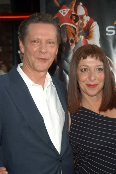 Chris cooper und ehefrau marianne — Stockfoto