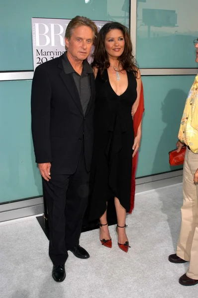 Michael douglas en catherine zeta-jones — Stockfoto