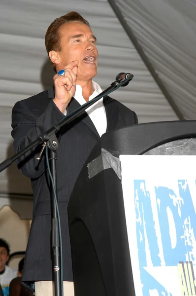Arnold Schwarzenegger — Fotografia de Stock