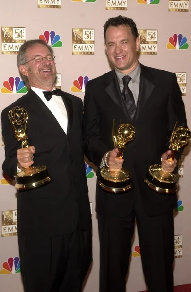 Tom Hanks y Steven Spielberg —  Fotos de Stock