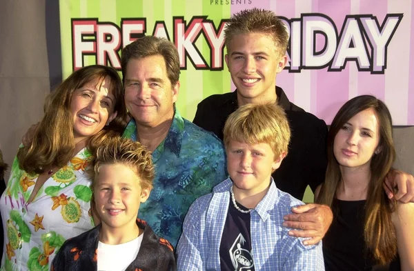 Beau Bridges and family — Stock Photo, Image