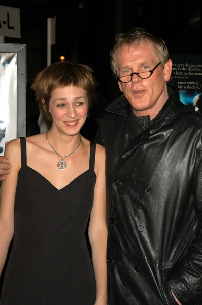 Nutsa Kukhianidze et Nick Nolte — Photo