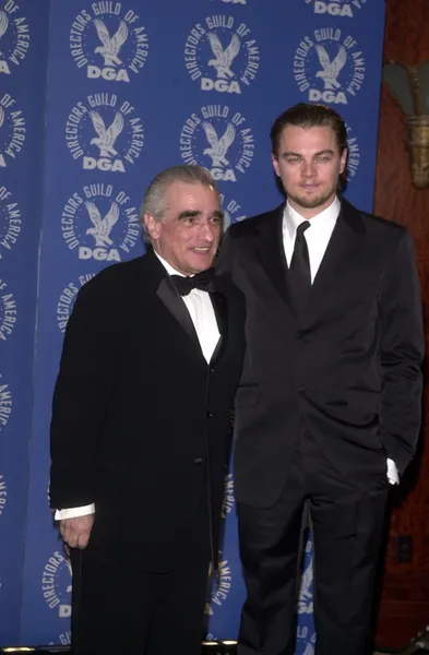 Martin Scorsese and Leonardo DiCaprio — Stock Photo, Image