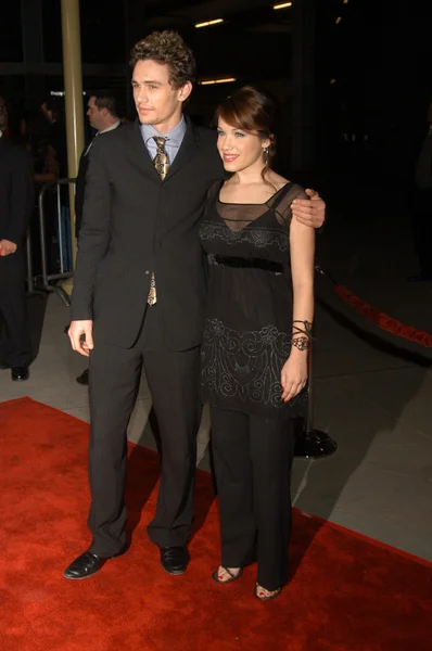 James Franco and Marla Sokoloff — Stock Photo, Image