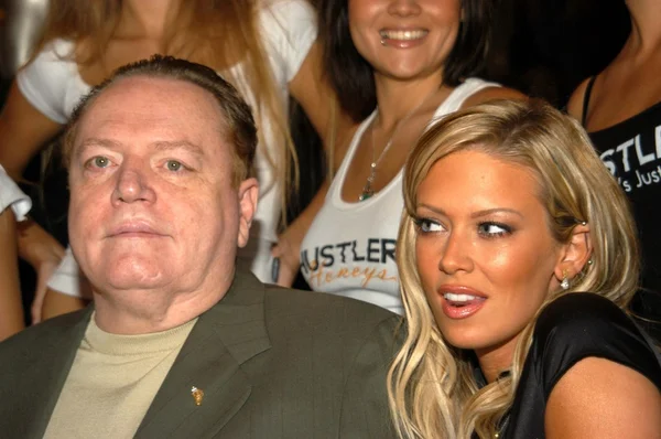 Larry Flynt and Jenna Jameson — Stock Photo, Image