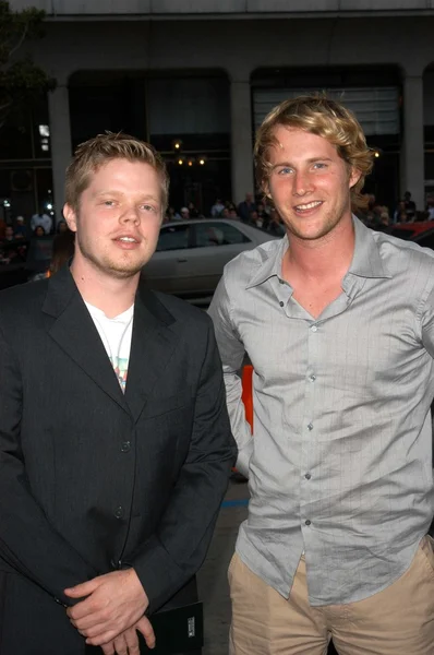 Elden henson und derek richardson — Stockfoto