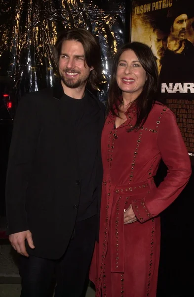 Tom Cruise and Paula Wagner — Stock Photo, Image