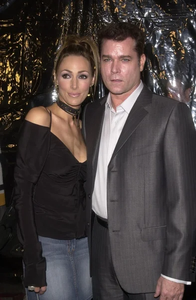 Рей Liotta і дружині Мішель Грейс — стокове фото