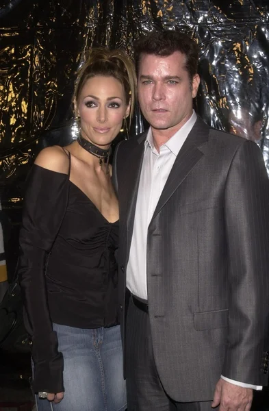 Ray liotta und ehefrau michelle grace — Stockfoto