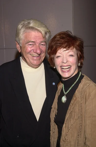 Seymour Cassel and Frances Fisher — Stock Photo, Image