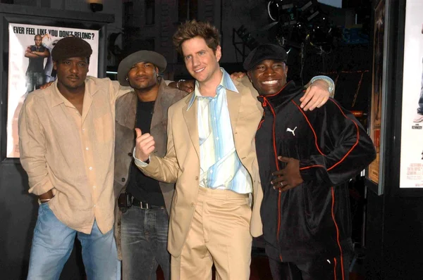 Blair underwood, damien wayans, jamie kennedy und taye diggs — Stockfoto