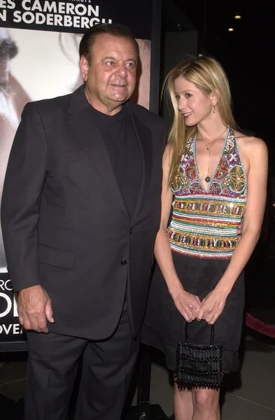 Paul sorvino en dochter mira sorvino — Stockfoto