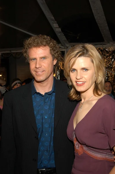 Will Ferrell et sa femme Viveca Paulin — Photo